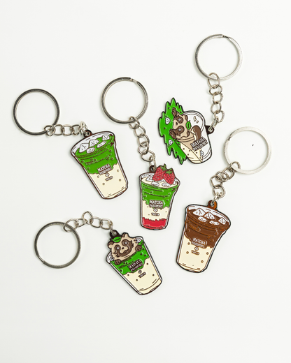 Matcha Passport Keychain