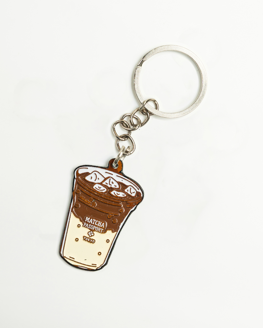 Matcha Passport Keychain