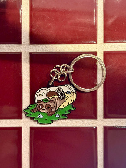 Spill the Matcha Keychain