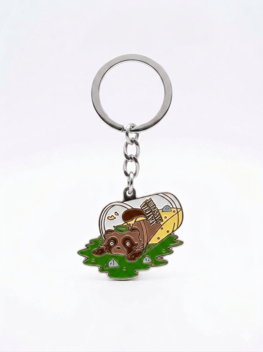 Spill the Matcha Keychain